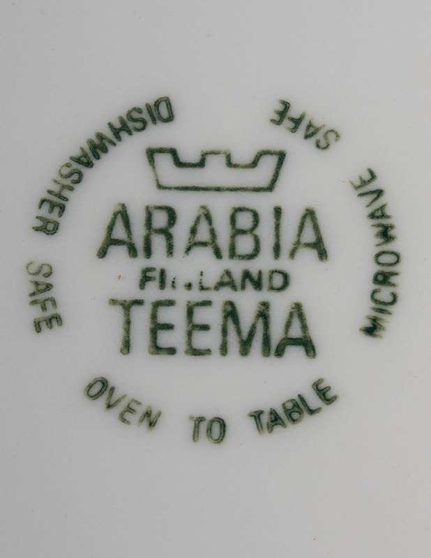 ARABIA Teema mokkakupit ja aluslautaset, 6 kpl - Designsuosikit - 10105440755 - 6