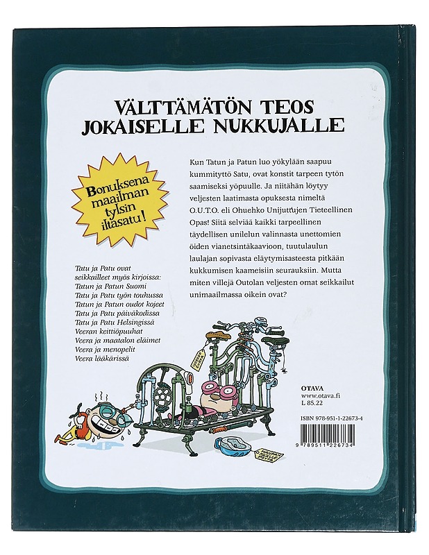 Tatun ja Patun outo unikirja - Havukainen, Aino - Lastenkirjat - 10105440759 - 1