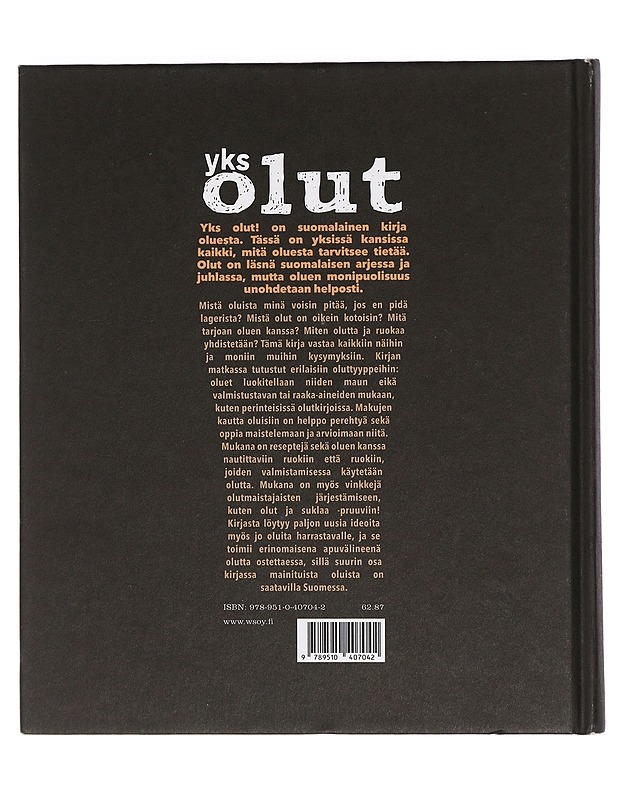 Yks olut : Anikó Lehtisen olutpöytäkirja : oluen ABC - Lehtinen, Anikó - Historiakirjat - 10105440753 - 1