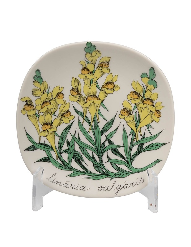 ARABIA Botanica Kannusruoho (Linaria vulgaris) seinälautanen - Designsuosikit - 10105440807 - 0