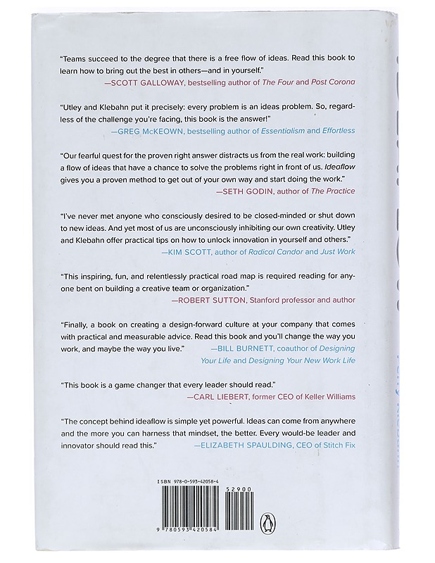 Ideaflow: The Only Business Metric That Matters - Utley, Jeremy; Klebahn, Perry - Tietokirjat ja oppaat - 10105440816 - 1