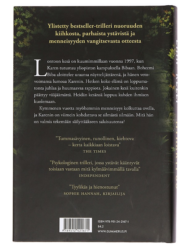 Myrkkypuu - Kelly, Erin - Jännitys ja dekkarit - 10105440820 - 1