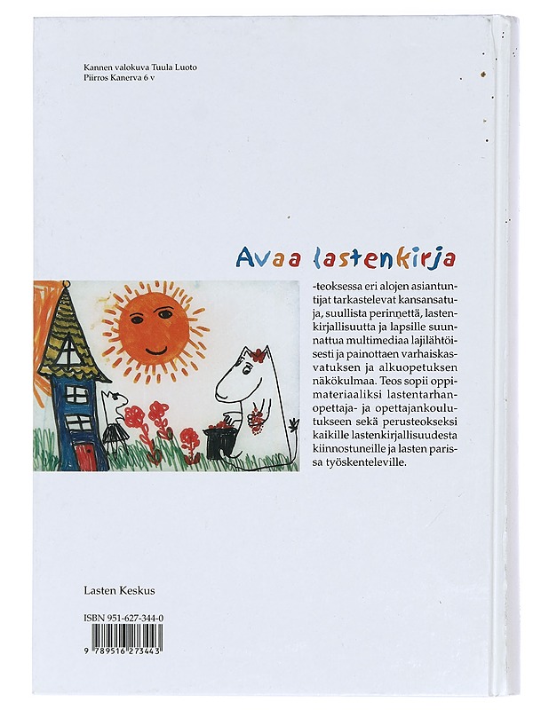 Avaa lastenkirja! : johdatus lastenkirjallisuuden lajeihin ja käyttöön - Apo, Satu - Lastenkirjat - 10105440840 - 1