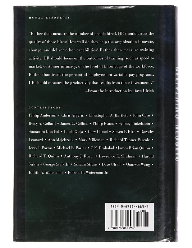 Delivering results : a new mandate for human resource professionals - Dave Ulrich - Harrastekirjat - 10105440852 - 1