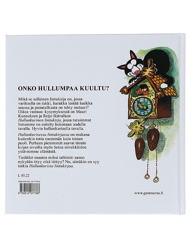 Hullunkurinen lintukirja - Kunnas, Mauri - Lastenkirjat - 10105440859 - 1