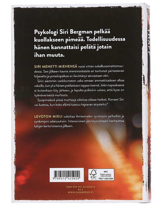 Levoton mieli - Grebe, Camilla - Jännitys ja dekkarit - 10105440865 - 1