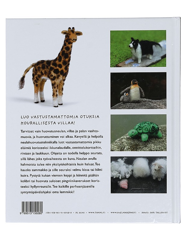 Villaiset pikkupehmot : 20 helppoa neulahuovutusohjetta - Sharp, Laurie - Käsityökirjat - 10105440871 - 1