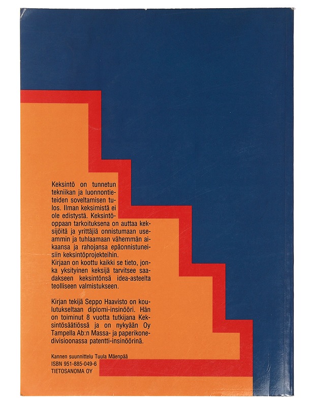 Keksintöopas : keksinnön kehittäminen ja hyödyntäminen - Haavisto, Seppo - Tietokirjat ja oppaat - 10105440886 - 1