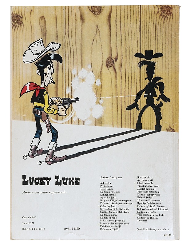 Tuomari - Morris  ; Goscinny  ; Kaukoranta, Heikki  ; Kaukoranta, Soile  - Sarjakuvat - 10105440914 - 1