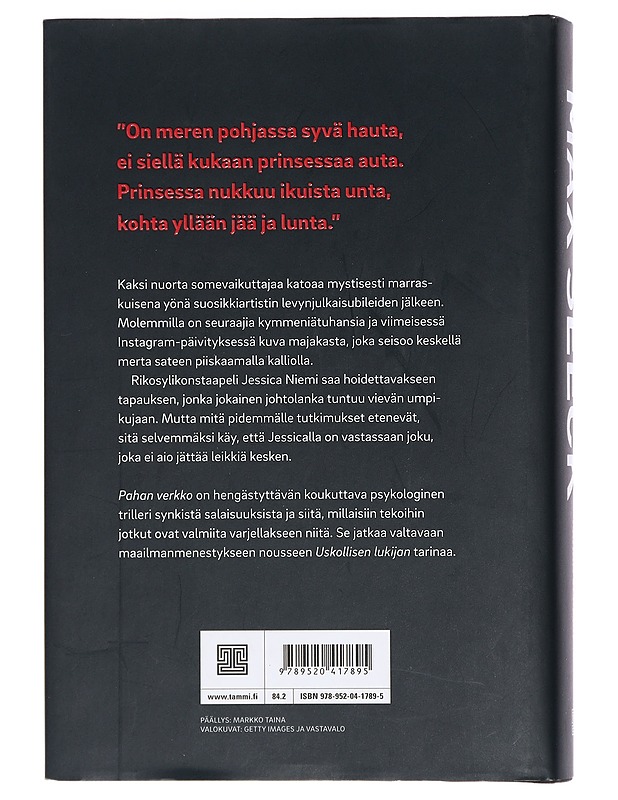 Pahan verkko - Seeck, Max - Jännitys ja dekkarit - 10105440989 - 1