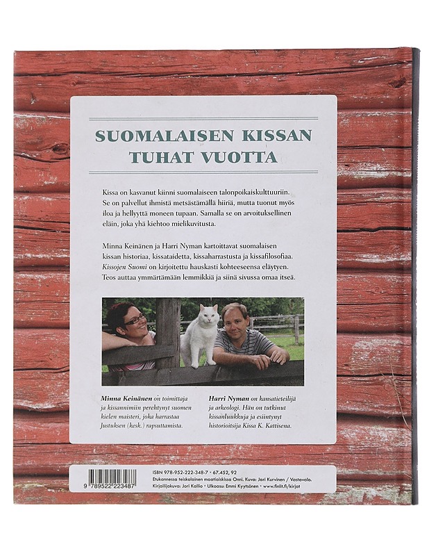 Kissojen Suomi : katit historian poluilla - Keinänen, Minna - Kirja lahjaksi - 10105440992 - 1
