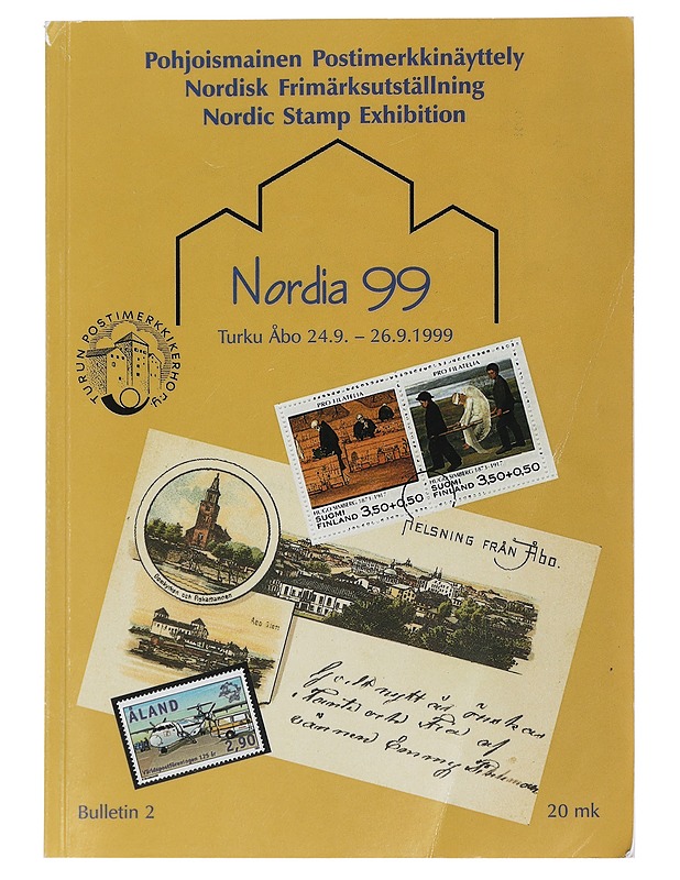 Nordia 99 : Pohjoismainen postimerkkinäyttely - Tietokirjat ja oppaat - 10105441003 - 0