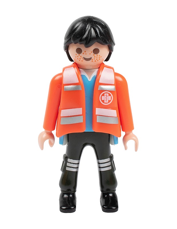 PLAYMOBIL pelastustyöntekijä figuuri - Lasten lelut - 10105441011 - 0