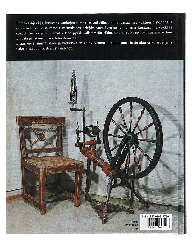 Talonpoikaisesineistön katoavaa kauneutta - Jäntti, Lauri - Historiakirjat - 10105441014 - 1