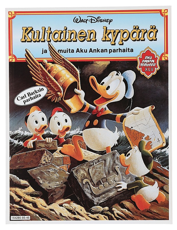 Kultainen kypärä ja muita Aku Ankan parhaita - Barks, Carl - Sarjakuvat - 10105441035 - 0