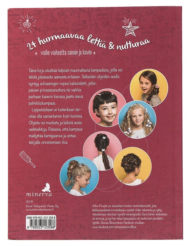 Tyttöjen suloiset letit ja nutturat - Peuple, Alice - Tietokirjat ja oppaat - 10105441033 - 1