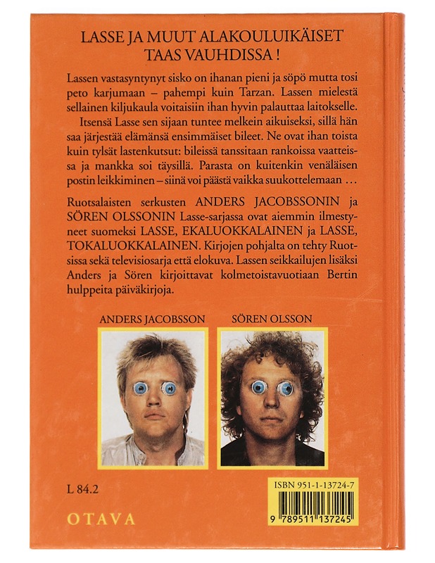 Selvä peli, Lasse - Jacobsson, Anders - Nuorten kirjat - 10105441050 - 1