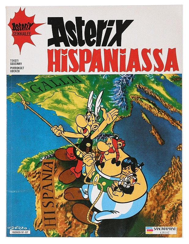 Asterix Hispaniassa - Sarjakuvat - 10105441057 - 0