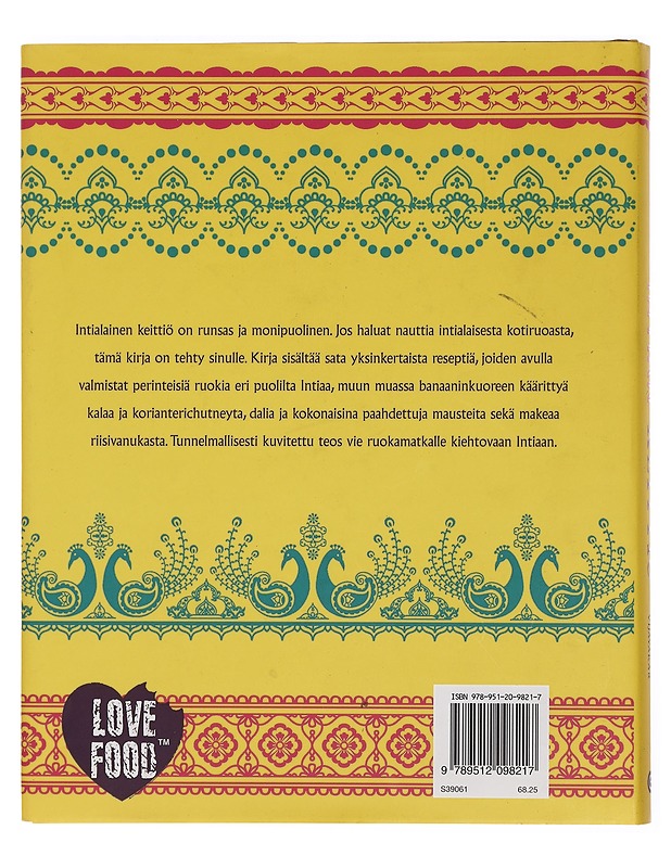 Intian keittiö : aitoa kotiruokaa eri puolilta Intiaa - Vijayakar, Sunil - Ruokakirjat - 10105441078 - 1