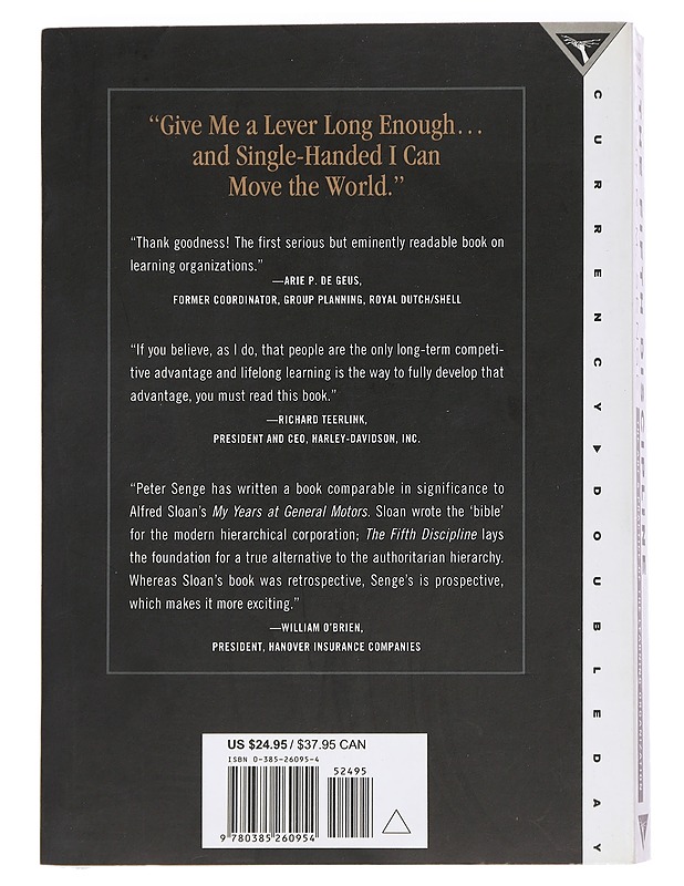 The fifth discipline : the art and practice of the learning organization - Senge, Peter M. - Tietokirjat ja oppaat - 10105441086 - 1