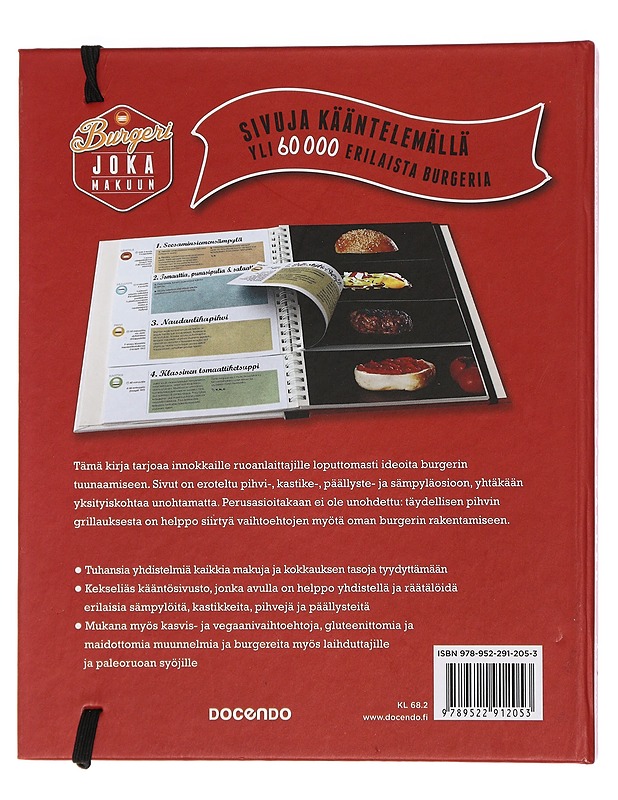 Burgeri joka makuun - Smallwood, Vicki - Ruokakirjat - 10105441087 - 1