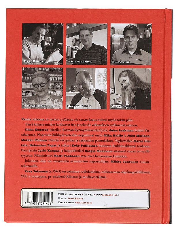 Hurmurin keittokirja : miehet kokkaavat lemmenruokaa - Toivanen, Vesa - Ruokakirjat - 10105441098 - 1