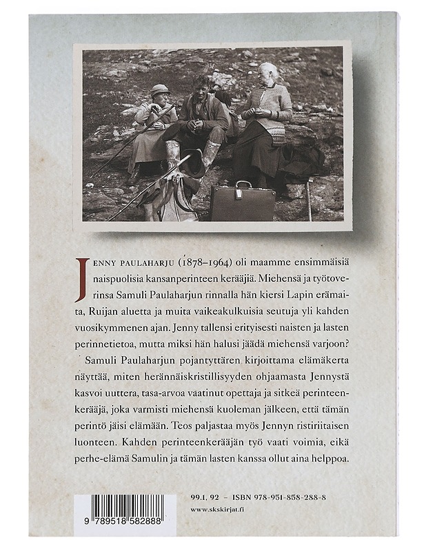 Jenny Paulaharju : maankiertäjän perintö - Marjut Paulaharju - Elämäkerrat ja muistelmat - 10105441105 - 1