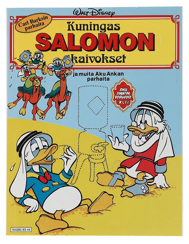 Kuningas Salomon kaivokset ja muita Aku Ankan parhaita - Barks, Carl - Sarjakuvat - 10105441119 - 0
