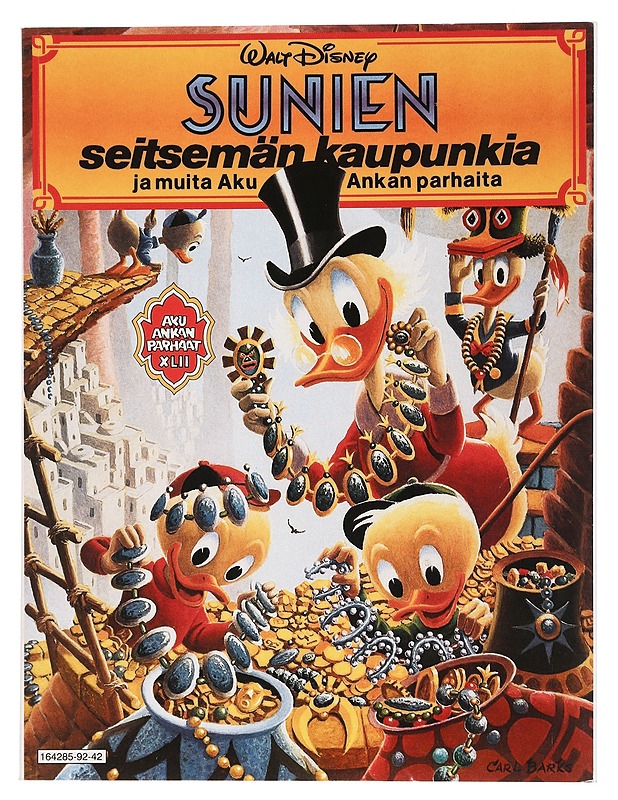 Sunien seitsemän kaupunkia - Carl Barks - Sarjakuvat - 10105441121 - 0
