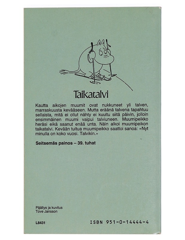 Taikatalvi - Jansson, Tove - Lastenkirjat - 10105441129 - 1