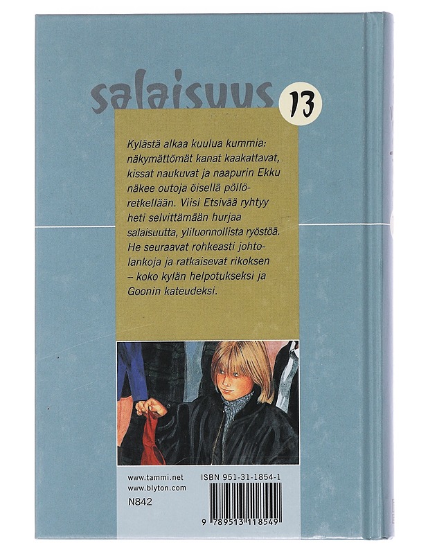 Kummallisen nyytin salaisuus - Blyton, Enid - Nuorten kirjat - 10105441130 - 1