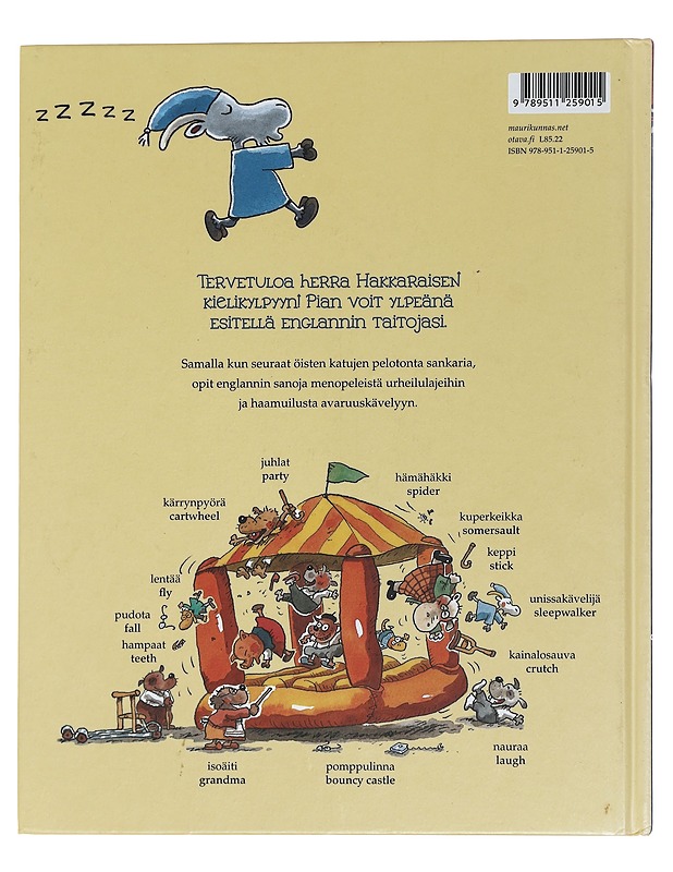 Hullunkurinen kuvasanakirja : suomi-englanti - Mauri Kunnas - Lastenkirjat - 10105441131 - 1