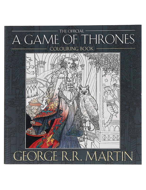 The official: A Game of Thrones : Colouring Book - George R.R. Martin - Tietokirjat ja oppaat - 10105441133 - 0