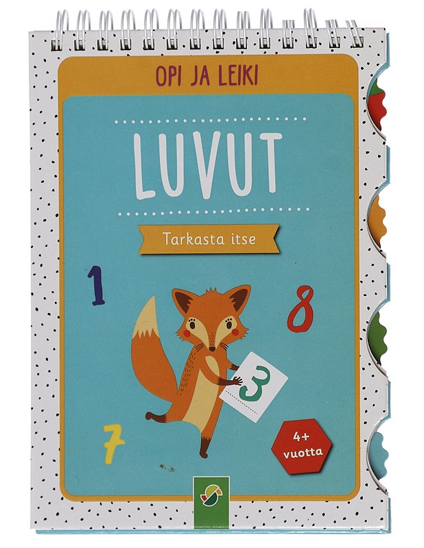 Opi ja leiki : luvut - Lastenkirjat - 10105441138 - 0