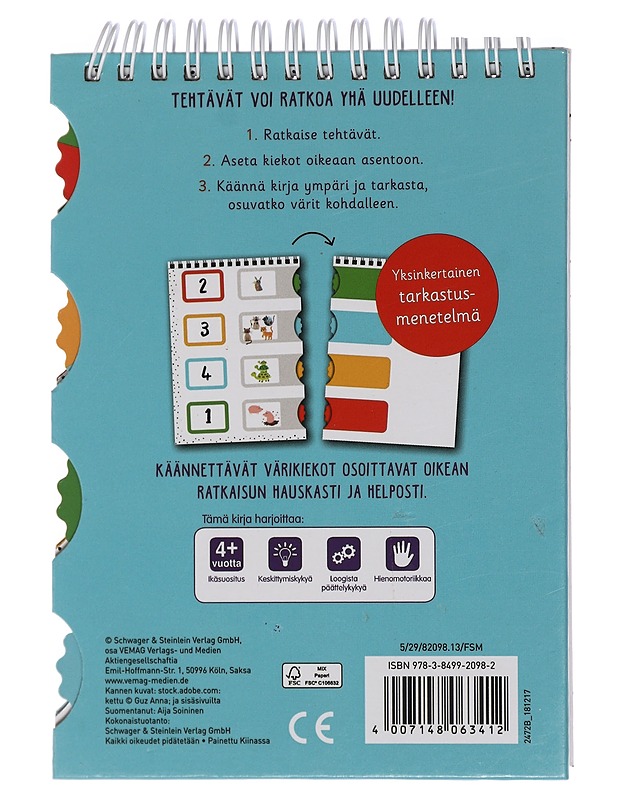 Opi ja leiki : luvut - Lastenkirjat - 10105441138 - 1