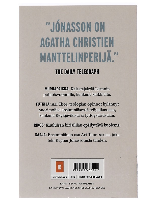 Lumisokea - Ragnar Jónasson - Jännitys ja dekkarit - 10105441151 - 1