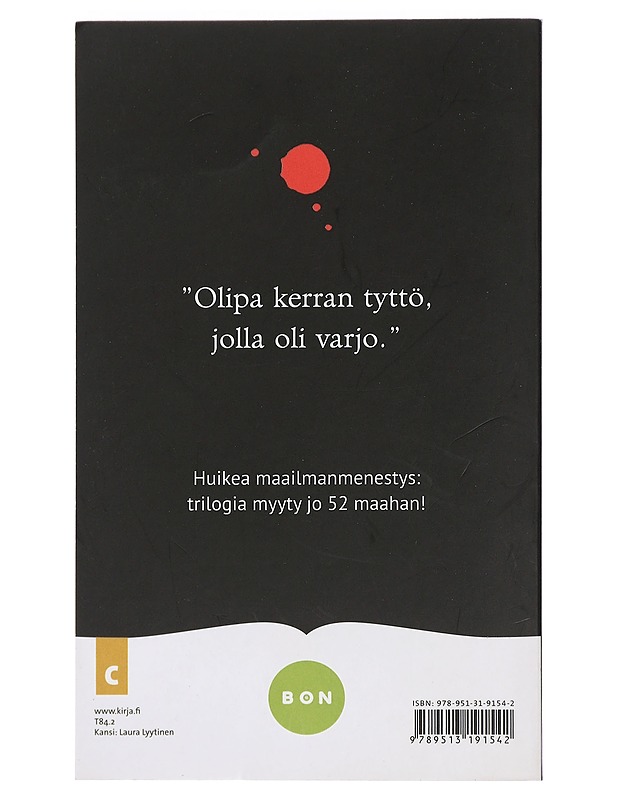 Musta kuin eebenpuu - Salla Simukka - Jännitys ja dekkarit - 10105441158 - 1