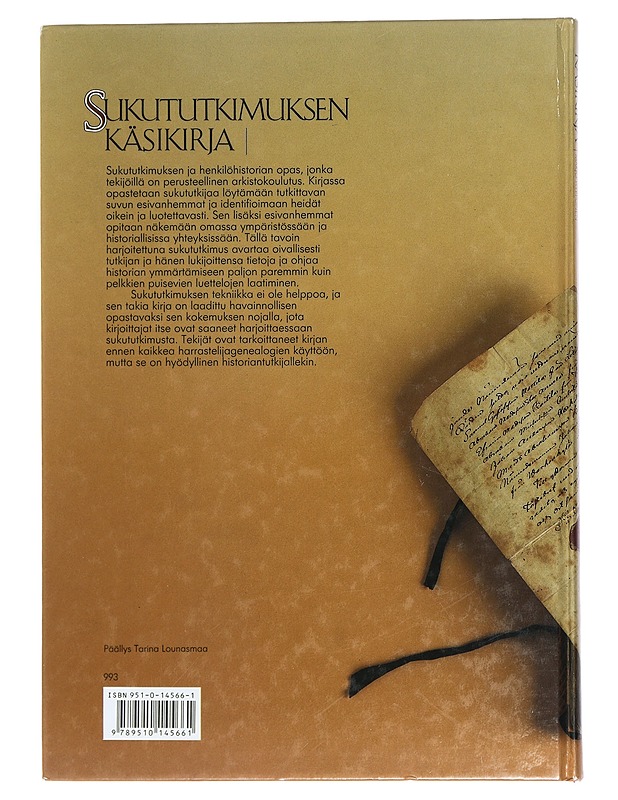 Sukututkimuksen käsikirja - Hyppönen, Marjo - Elämäkerrat ja muistelmat - 10105441178 - 1