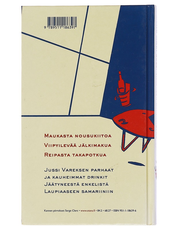 Jussi Vareksen drinkkiopas - Mäki, Reijo - Ruokakirjat - 10105441192 - 1