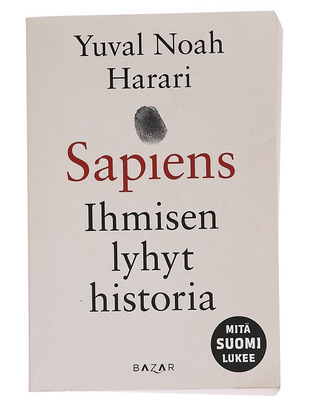 Sapiens : ihmisen lyhyt historia - Harari, Yuval Noah - Historiakirjat - 10105441194 - 0