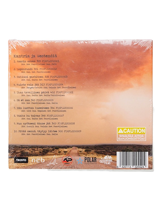 Antti Paavilainen - Kantria Ja Westendiä - CD - CD-levyt - 10105441207 - 1