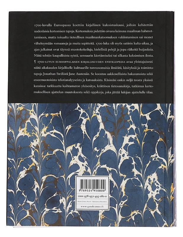 1700-luvun eurooppalaisen kirjallisuuden ensyklopedia - Teemu Ikonen - Historiakirjat - 10105441209 - 1