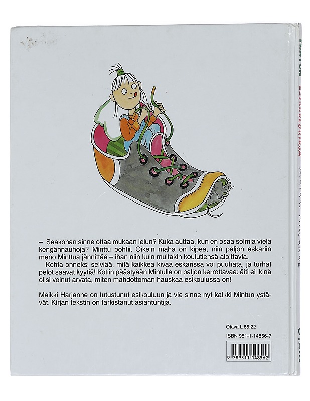 Mintun esikoulukirja - Maikki Harjanne - Lastenkirjat - 10105441211 - 1