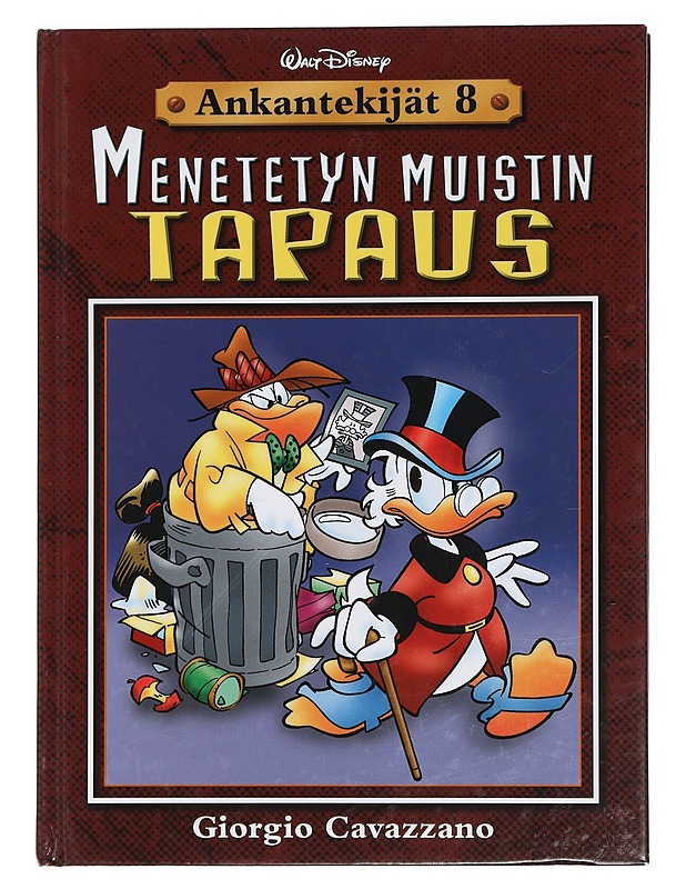 Ankantekijät 8: Menetetyn muistin tapaus - Cavazzano, Giorgio - Sarjakuvat - 10105441223 - 0