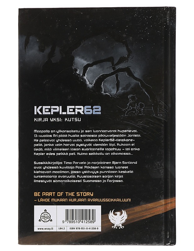 Kepler62, Kirja yksi: Kutsu - Parvela, Timo - Nuorten kirjat - 10105441231 - 1