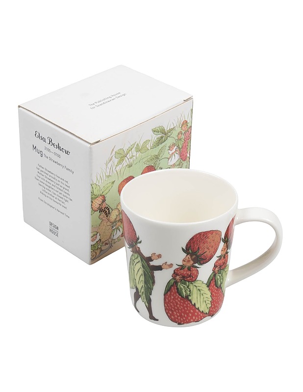 DESIGN HOUSE STOCKHOLM Strawberry Family muki - Mukit ja kahvikupit - 10105441264 - 0