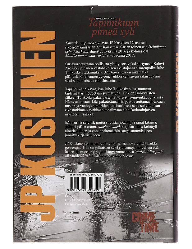 Tammikuun pimeä syli - JP Koskinen - Jännitys ja dekkarit - 10105441269 - 1