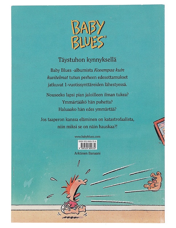 Baby blues: Unettomat päivät, valvotut yöt - Kirkman, Rick  - Sarjakuvat - 10105441274 - 1