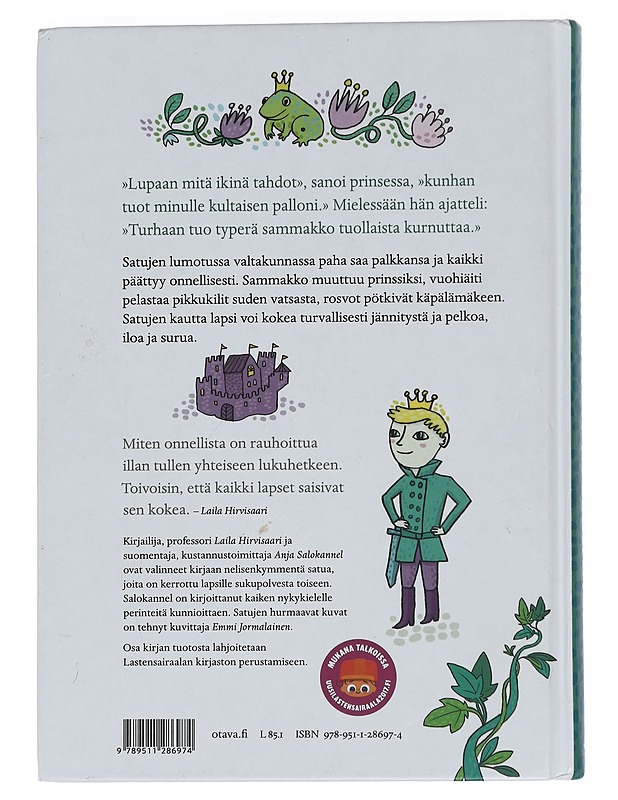 Suomen lasten iltasadut - Salokannel, Anja - Lastenkirjat - 10105441273 - 1