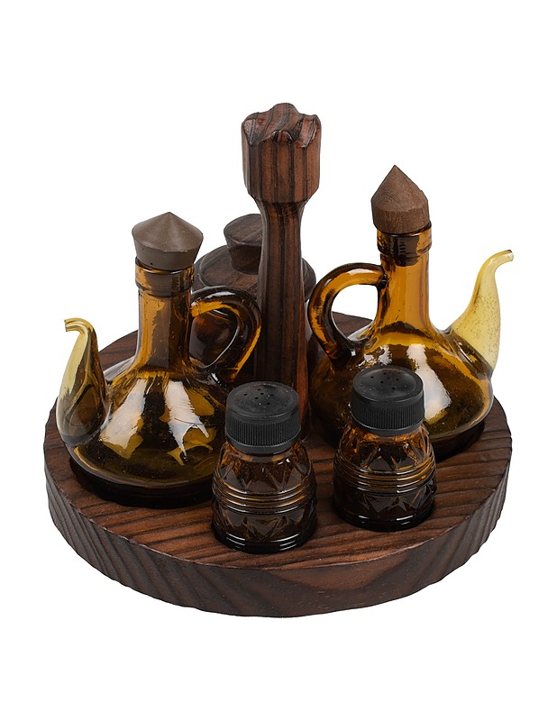 Maustesetti pyörivällä alustalla - Tarjoiluastiat - 10105441288 - 0